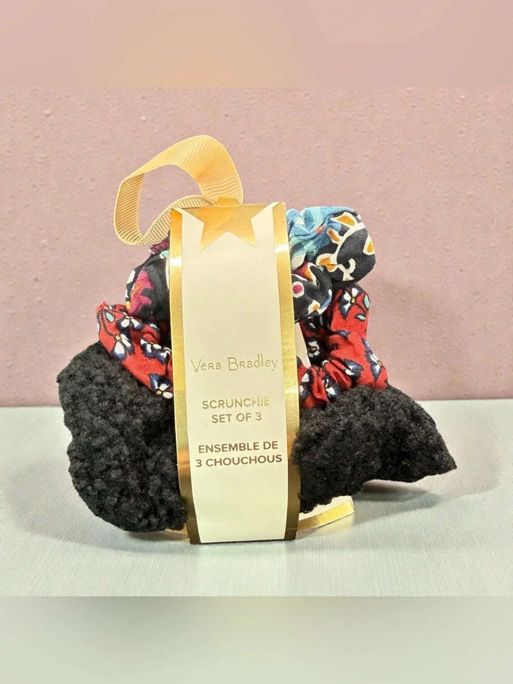 🖤VERA BRADLEY🖤Enchantment Scrunchie Set of 3/NWT